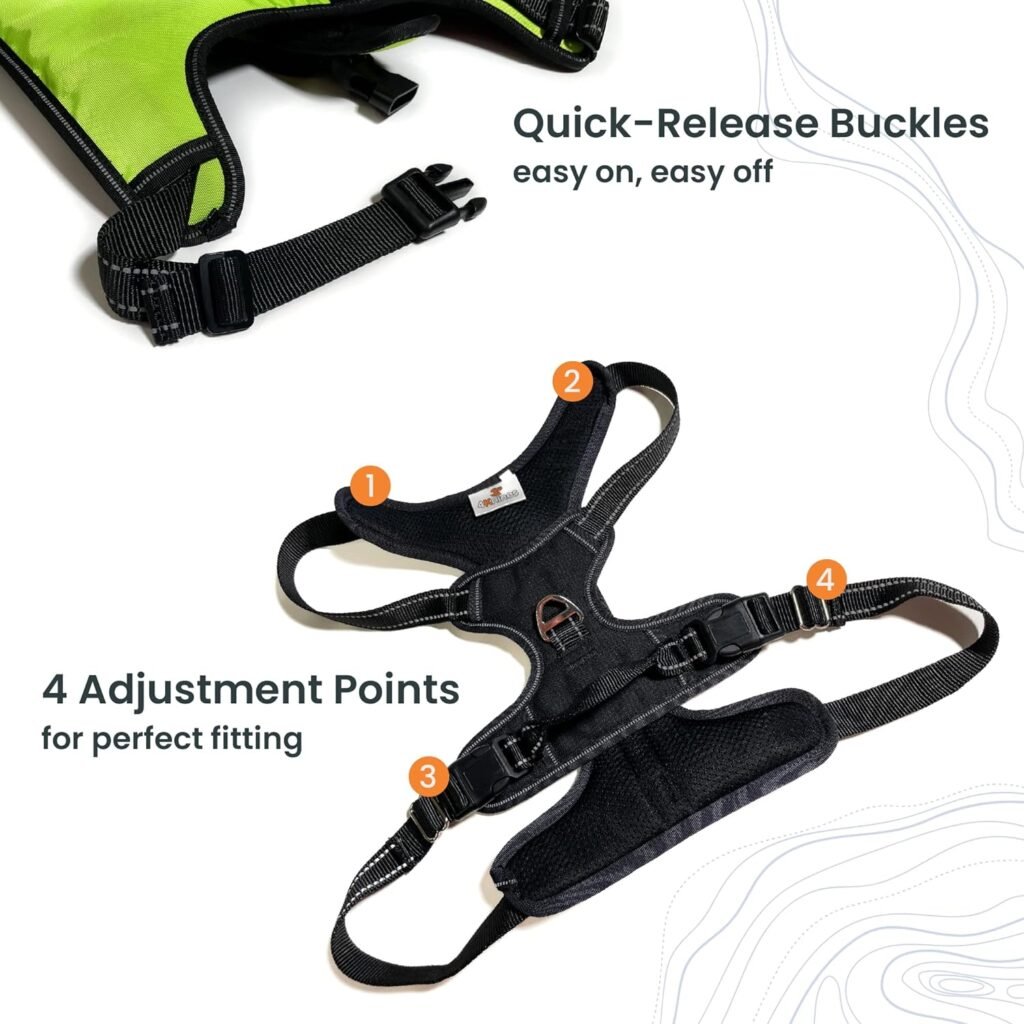 Dog Harness (XL, Black)