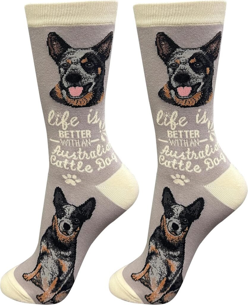 ES Pets Pet Lover Socks - Dog Socks - Cat Socks - Pet Lover Gifts - Cute Crew Socks - Unisex - Novelty Socks