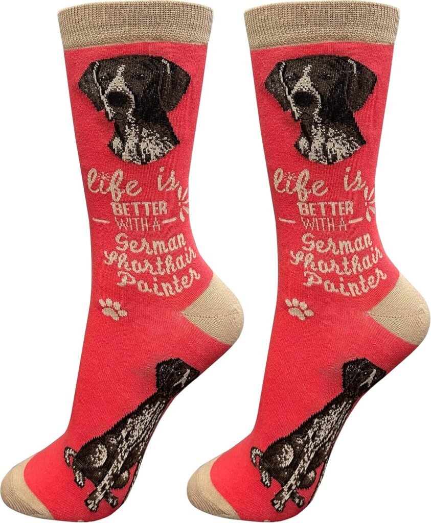 ES Pets Pet Lover Socks - Dog Socks - Cat Socks - Pet Lover Gifts - Cute Crew Socks - Unisex - Novelty Socks