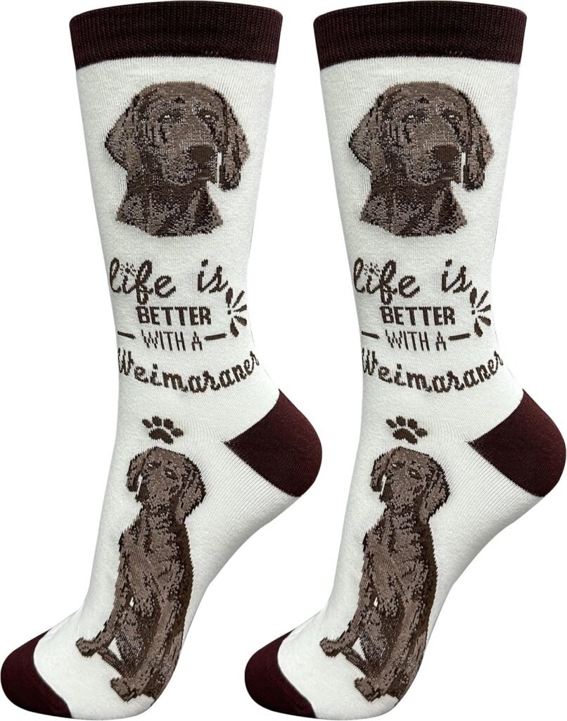 ES Pets Pet Lover Socks - Dog Socks - Cat Socks - Pet Lover Gifts - Cute Crew Socks - Unisex - Novelty Socks